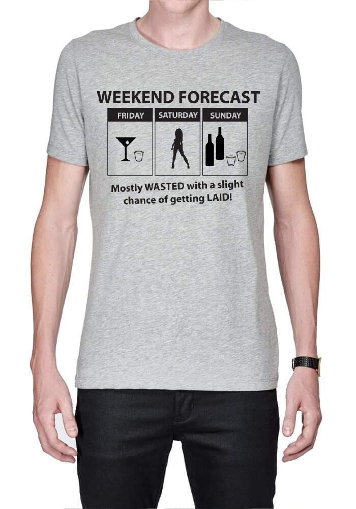 Weekend Forecast T-Shirt Style001 Hoodie, Sweatshirt | PureTeeCo.com