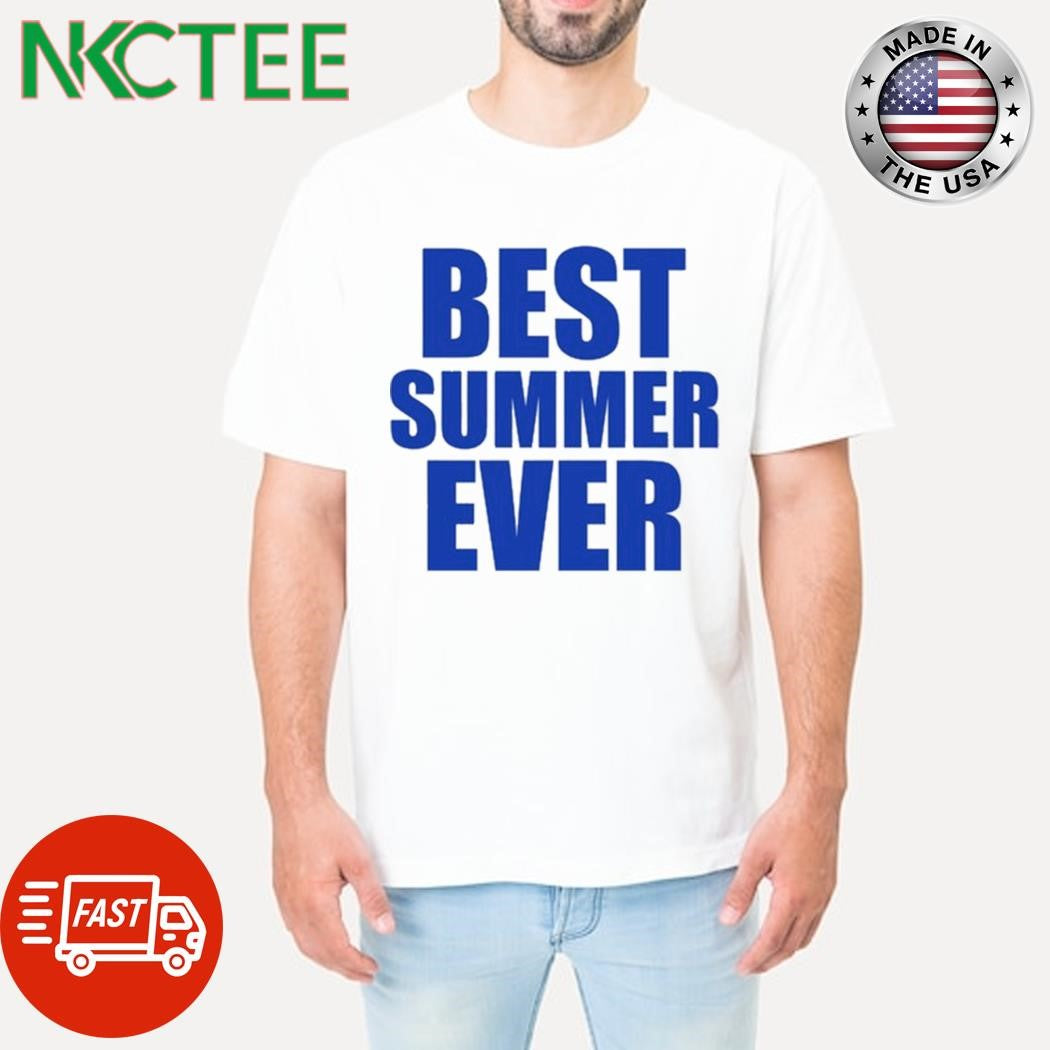 Natalie King Wearing Best Summer Ever Shirt