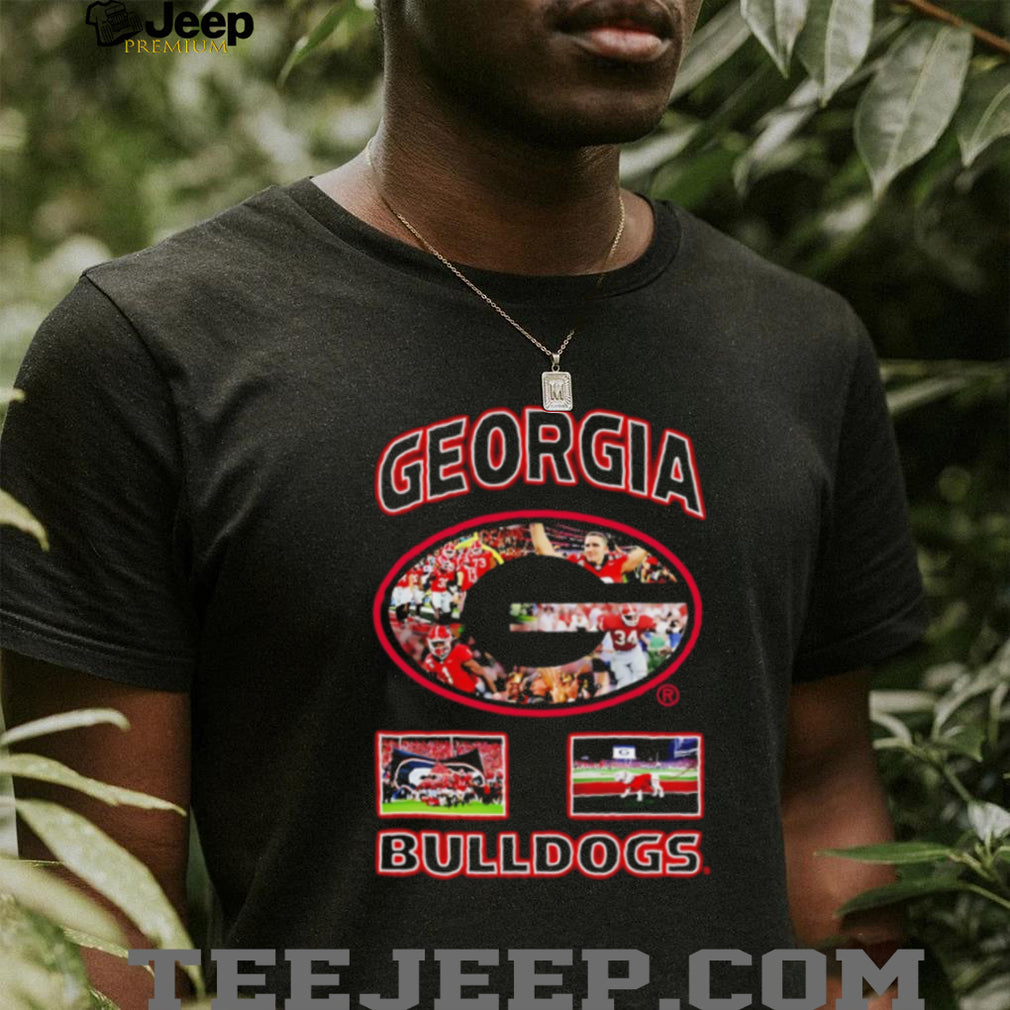 Georgia Bulldogs Collage UGA College Football shirt