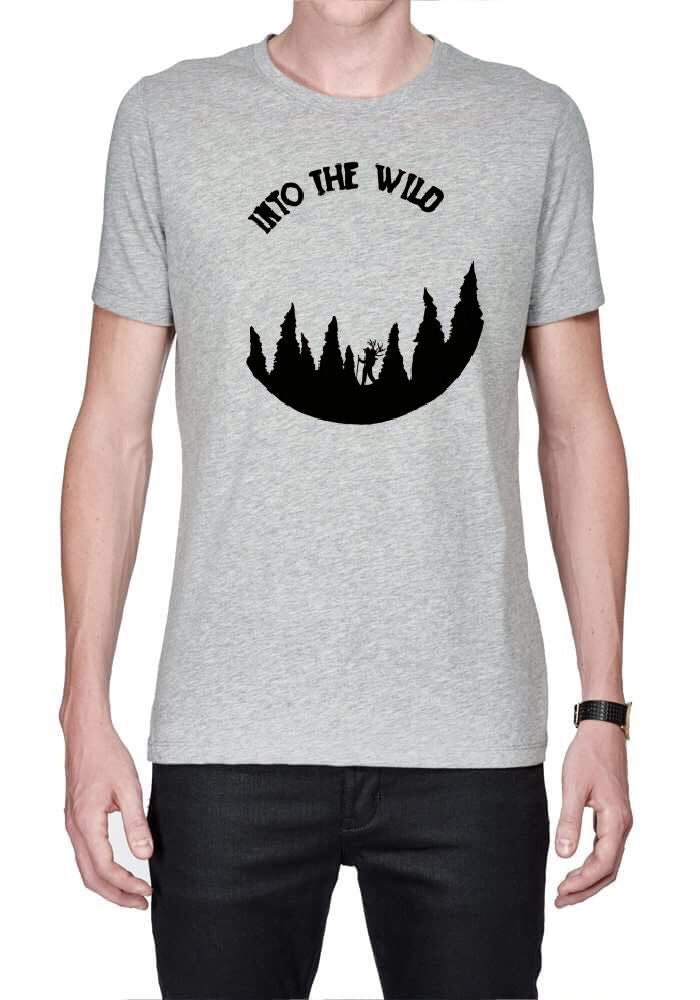 Into The Moon Grey T-Shirt Hoodie, Sweatshirt | PureTeeCo.com