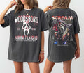 90s Halloween Scream Shirt, Vintage Ghostface Sweatshirt, H.orror Film Club Sweatshirt, Halloween Character Sweater,...