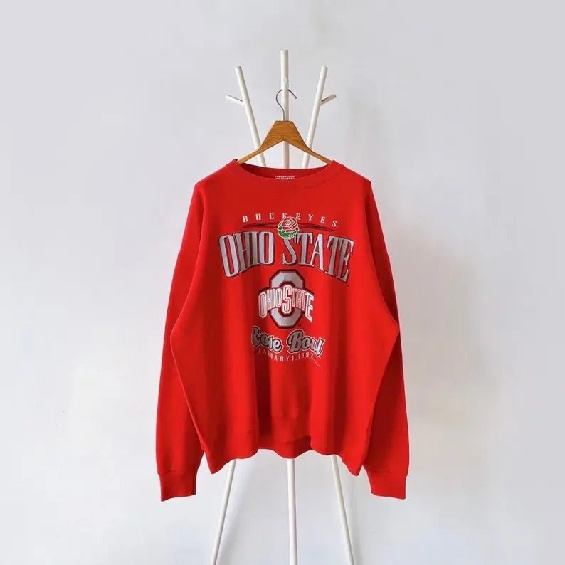 90s Ohio State University Buckeyes sweatshirt T-Shirts, Hoodie | PureTeeCo.com