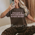 90s country kinda heart T shirt  | Pepper comfort colors t shirt Hoodie, Sweatshirt | PureTeeCo.com