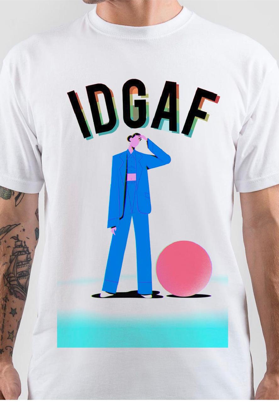 IDGAF Dua Lipa T-Shirt Hoodie, Sweatshirt | PureTeeCo.com