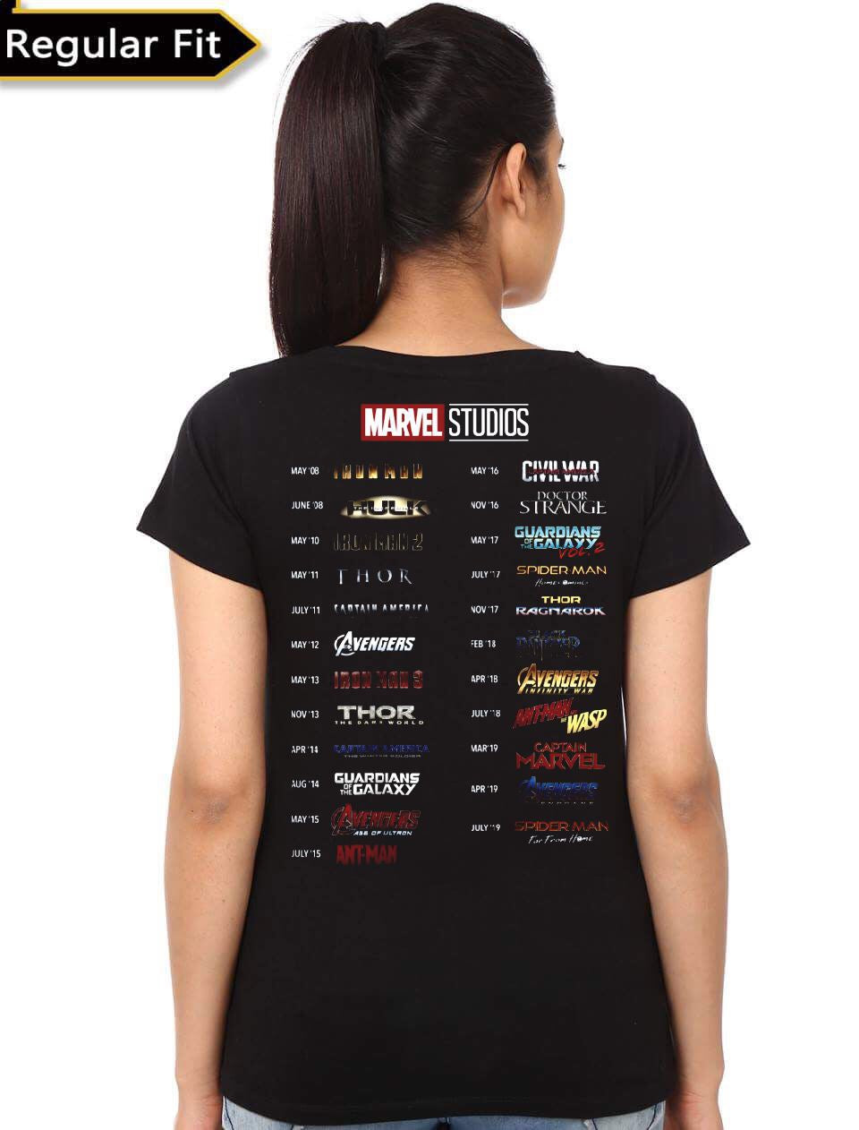 Custom Girlâ€™s Black T-Shirt Hoodie, Sweatshirt | PureTeeCo.com