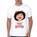 Trust In Dustin White T-Shirt Hoodie, Sweatshirt | PureTeeCo.com