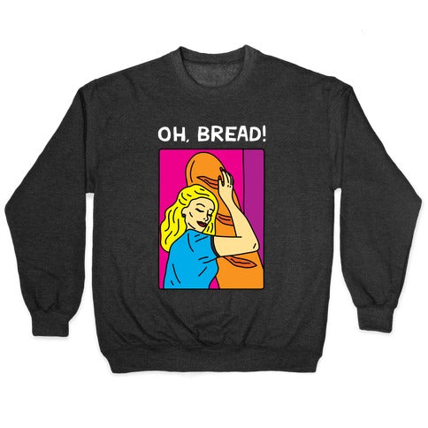 A Bread Love Story Comic Crewneck Sweatshirt T-Shirts, Hoodie | PureTeeCo.com (Image 1)