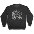 Astrology Cancer Crab Crewneck Sweatshirt T-Shirts, Hoodie | PureTeeCo.com (Image 1)