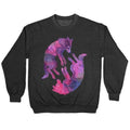 Astronaut Dogs Belka & Strelka Crewneck Sweatshirt T-Shirts, Hoodie | PureTeeCo.com (Image 1)