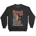 Attack On Christmas Crewneck Sweatshirt T-Shirts, Hoodie | PureTeeCo.com (Image 1)