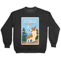 Corgi Diem Crewneck Sweatshirt T-Shirts, Hoodie | PureTeeCo.com (Image 1)