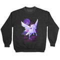 Cosmic Pegasus Crewneck Sweatshirt T-Shirts, Hoodie | PureTeeCo.com (Image 1)