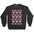 Cuterus Uterus Pattern Crewneck Sweatshirt T-Shirts, Hoodie | PureTeeCo.com (Image 1)