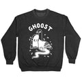 Ghoost Crewneck Sweatshirt T-Shirts, Hoodie | PureTeeCo.com (Image 1)