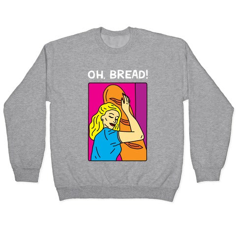 A Bread Love Story Comic Crewneck Sweatshirt T-Shirts, Hoodie | PureTeeCo.com (Image 2)