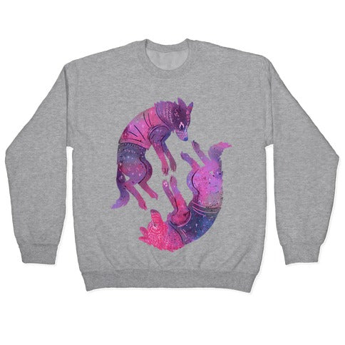 Astronaut Dogs Belka & Strelka Crewneck Sweatshirt T-Shirts, Hoodie | PureTeeCo.com (Image 2)