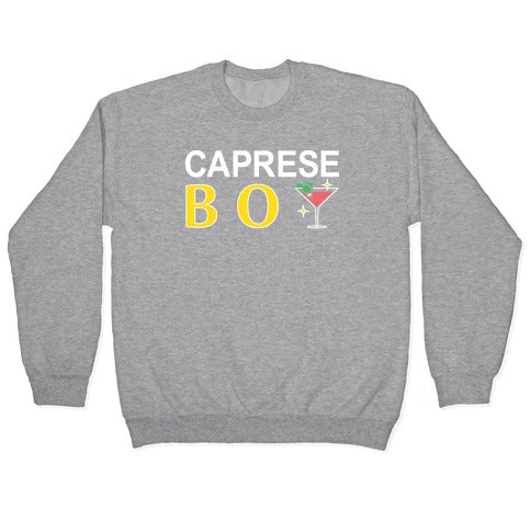Caprese Boy Crewneck Sweatshirt T-Shirts, Hoodie | PureTeeCo.com (Image 1)