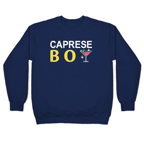 Caprese Boy Crewneck Sweatshirt T-Shirts, Hoodie | PureTeeCo.com (Image 3)