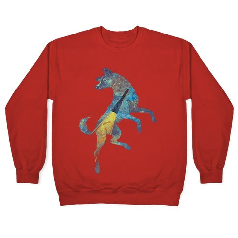 Astronaut Dog Laika Crewneck Sweatshirt T-Shirts, Hoodie | PureTeeCo.com (Image 5)