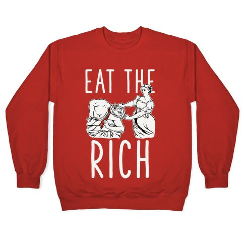 Eat The Rich Judith Beheading Holofernes Crewneck Sweatshirt T-Shirts, Hoodie | PureTeeCo.com (Image 5)