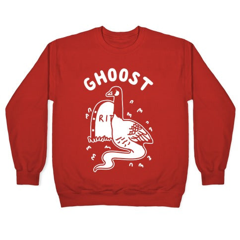 Ghoost Crewneck Sweatshirt T-Shirts, Hoodie | PureTeeCo.com (Image 5)