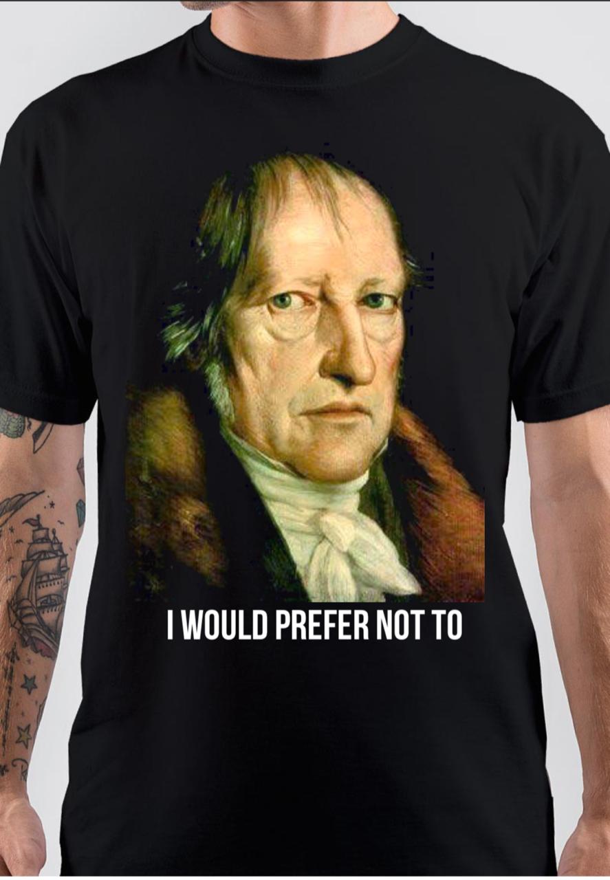 Georg Wilhelm Friedrich Hegel Tshirt Hoodie, Sweatshirt | PureTeeCo.com