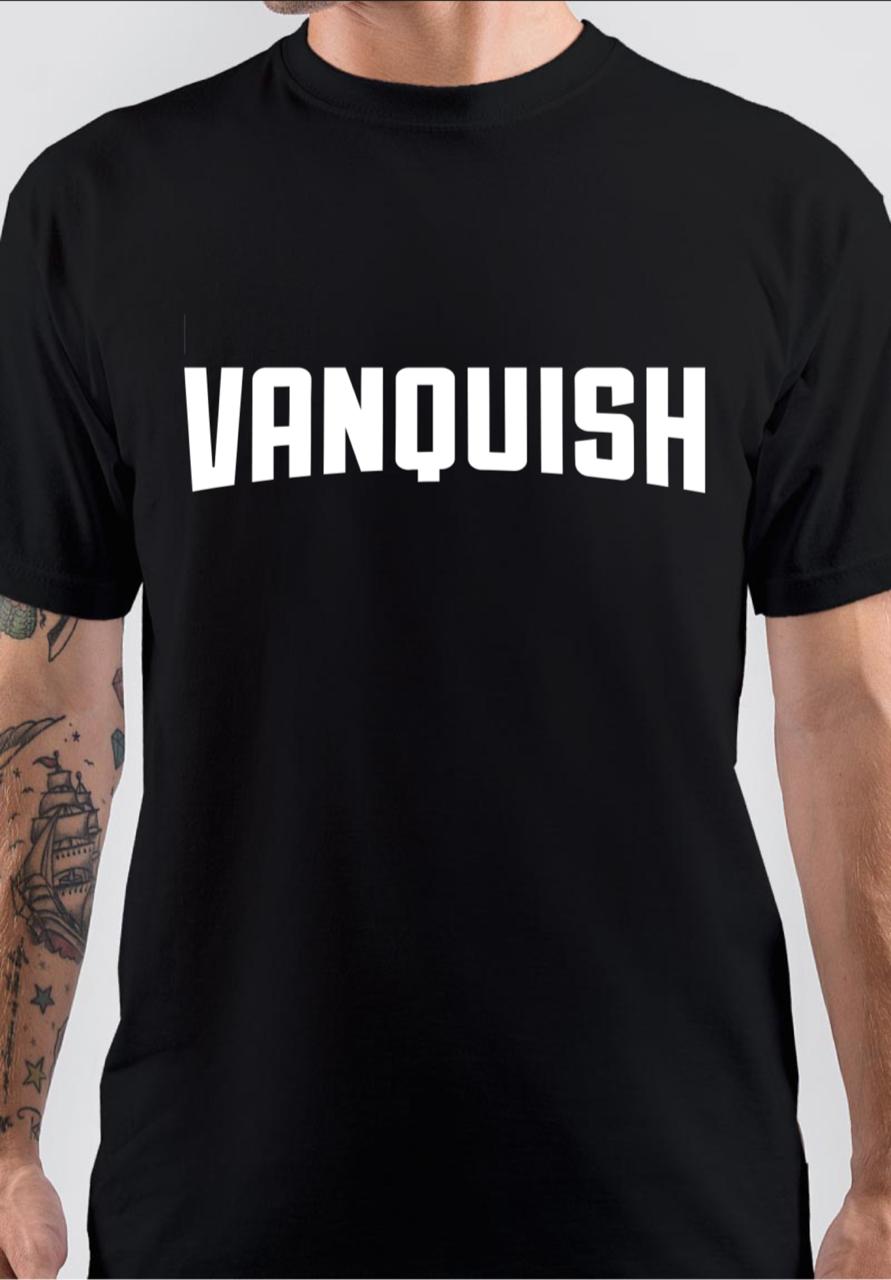 Vanquish Black T-Shirt Hoodie, Sweatshirt | PureTeeCo.com