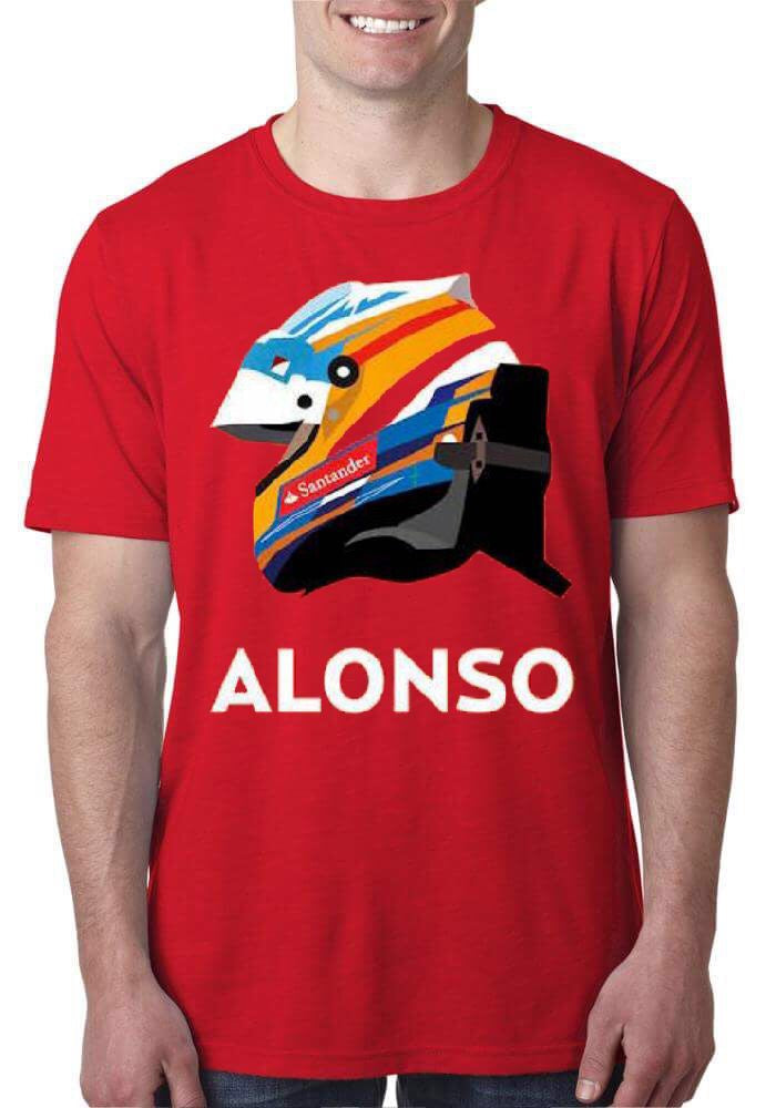 Alonso Red T-Shirt Hoodie, Sweatshirt | PureTeeCo.com