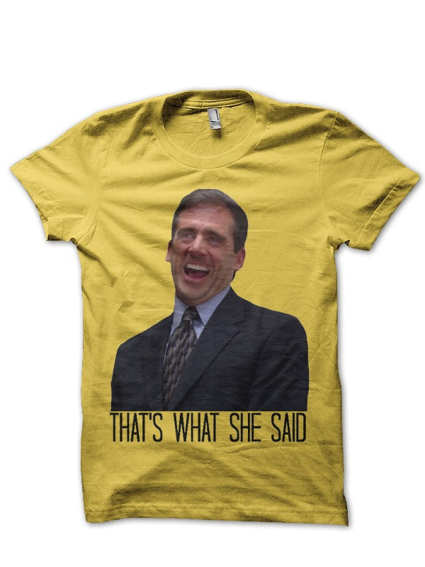 Thatâ€™s What She Said T-Shirt Hoodie, Sweatshirt | PureTeeCo.com