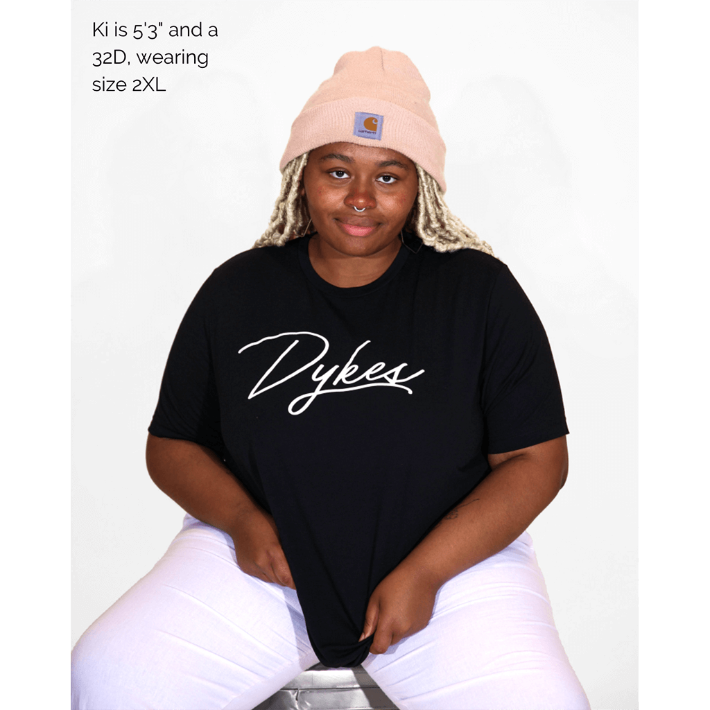 Team Dykes Black Tee Hoodie, Sweatshirt | PureTeeCo.com (Image 4)