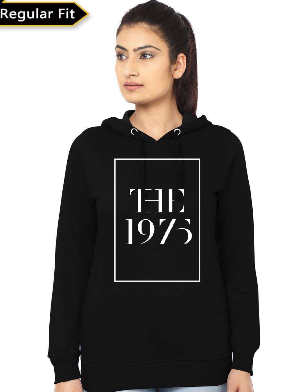 The 1975 Black Girls Hooded Sweatshirt T-Shirts, Hoodie | PureTeeCo.com