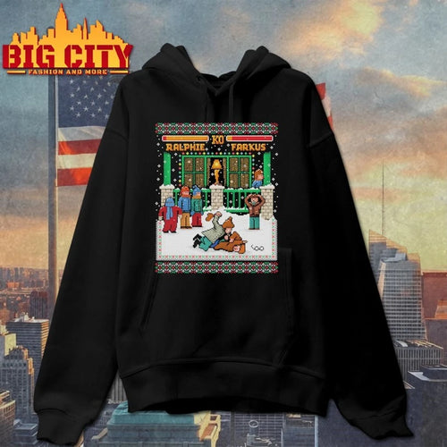 A Christmas Fight Ralphie KO Farkus ugly christmas shirt