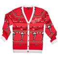 A Christmas Story Leg Lamp Button Up Cardigan Ugly Holiday Sweater