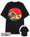 A Cloud Over Kanagawa Wave Goku shirt