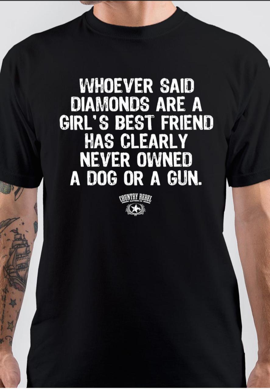 A Dog Or A Gun T-Shirt Hoodie, Sweatshirt | PureTeeCo.com