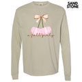 A Fall Girly Pumpkins Long Sleeve Comfort Colors T-Shirt 'NLB' Hoodie, Sweatshirt | PureTeeCo.com