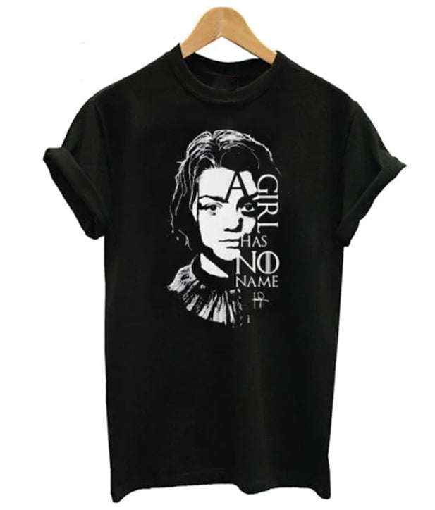 A Girl has No Name Arya Stark T-shirt Hoodie, Sweatshirt | PureTeeCo.com