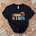 A Lot Can Happen In 3 Days Shirt, Retro Easter Day He Is Risen Jesus Cotton Menswear Hoodie, Sweatshirt | PureTeeCo.com