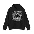 A True Patriot Charlie Kirk Hoodie, Rest in Peace Charlie, Charlie Kirk Memorial Hoodie, Republican Shirt, Patriotic...