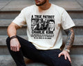 A True Patriot Charlie Kirk Sweatshirt, Republican Shirt, Patriotic American, Rest in Peace Charlie, Charlie Kirk...