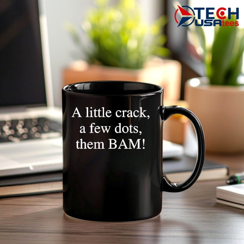 A little crack a few dots then bam shirt