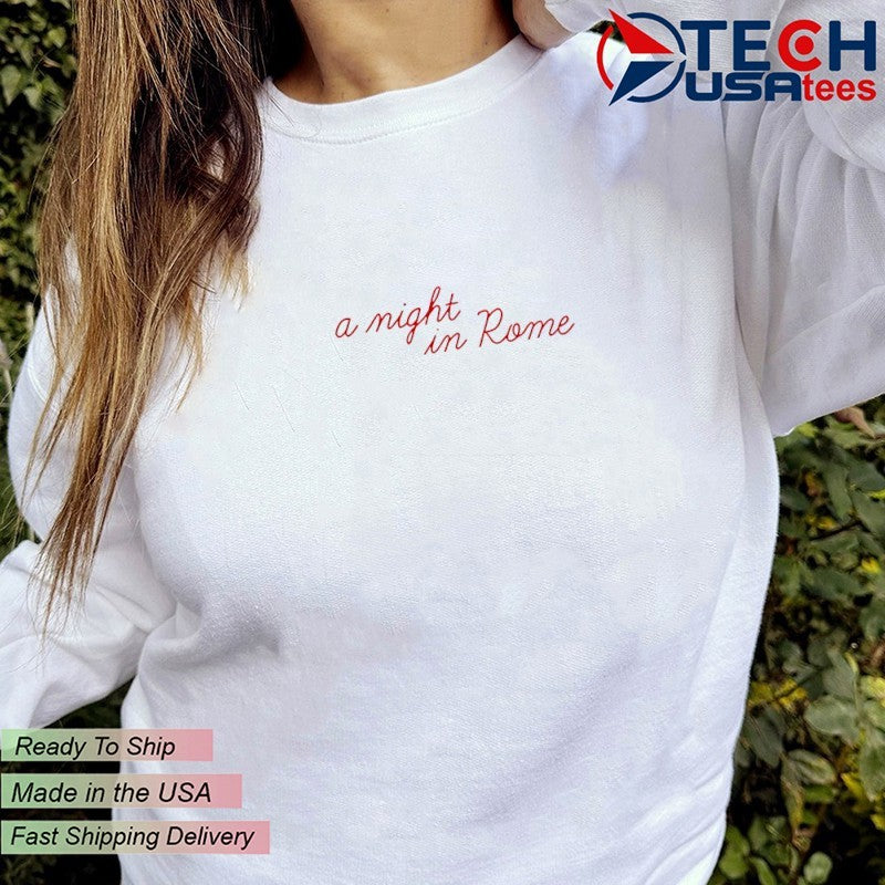 A night in Rome shirt