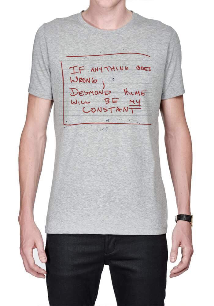 Desmond Hume Will Be My Constant T-Shirt Hoodie, Sweatshirt | PureTeeCo.com