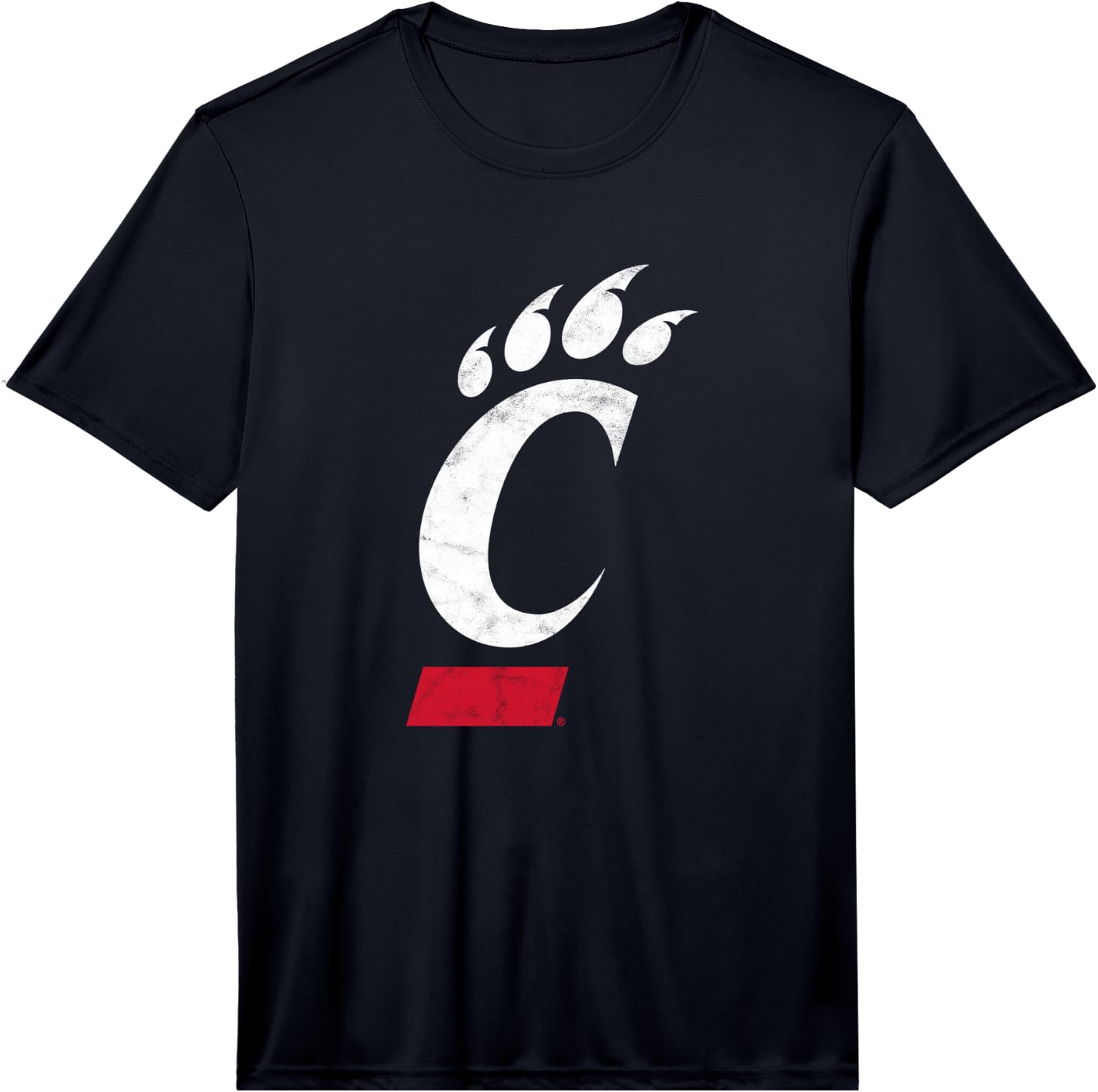 University of Cincinnati Bearcats Distressed Primary Performance T-Shirt