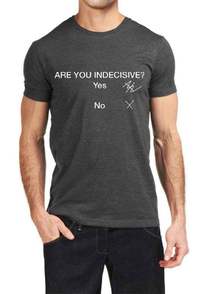 Are You Indecisive Grey T-Shirt Hoodie, Sweatshirt | PureTeeCo.com