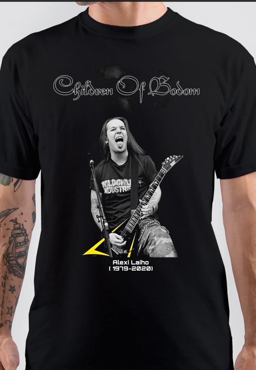 RIP Alexi Laiho Children Of Bodom T-Shirt Hoodie, Sweatshirt | PureTeeCo.com