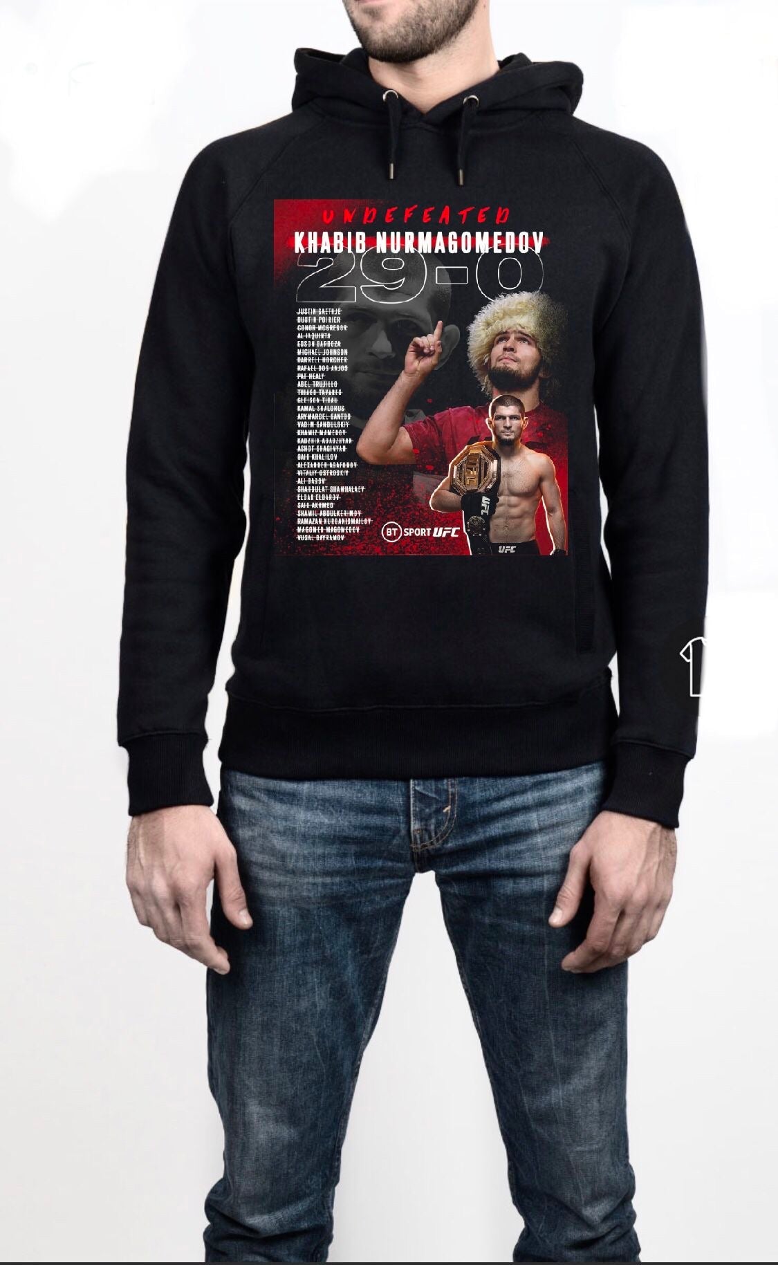 Khabib Nurmagomedov Hoodie T-Shirts, Sweatshirt | PureTeeCo.com