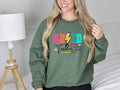 ABCD Teacher Tour Sweatshirt, Back to School Sweatshirt, Retro Abcd Teacher Gifts, Retro Teacher Sweater, Teacher Life...
