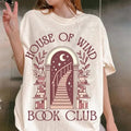 ACOTAR House Of Wind Book Club Shirt | Night Court Velaris House Of Wind Library Sarah J Maas Throne of Glass, Valkyrie...