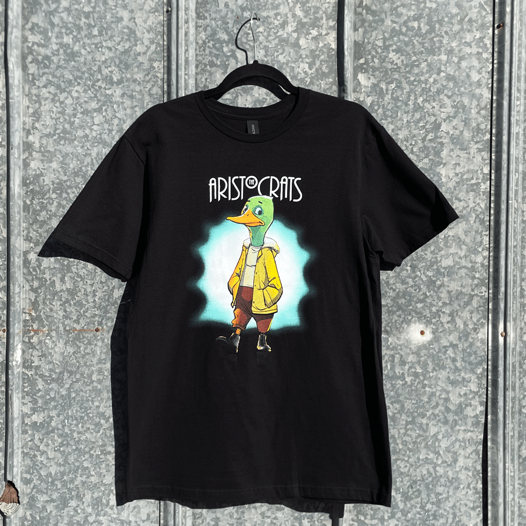 Duck Black T-Shirt Hoodie, Sweatshirt | PureTeeCo.com (Image 3)